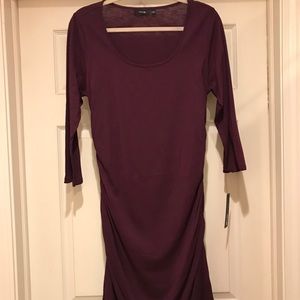 NWT - Apt. 9 Lightweight Ruched Dress - Large